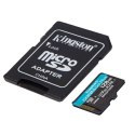 Kingston | microSD | Canvas Go! Plus | 128 GB | MicroSD | Flash memory class 10 | SD Adapter