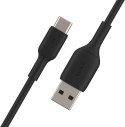 Belkin | USB-C cable | Male | 4 pin USB Type A | Male | Black | 24 pin USB-C | 2 m