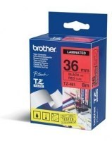 Brother | 262 | Laminated tape | Thermal | Red on white | Roll (3.6 cm x 8 m)