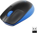 Logitech | Full size Mouse | M190 | Wireless | USB | Blue