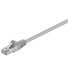 Goobay | CAT 5e | Network cable | Foiled twisted pair (FTP) | Male | RJ-45 | Male | RJ-45 | Grey | 5 m