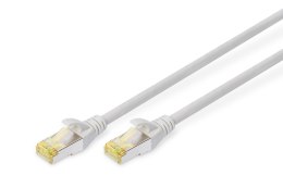 Digitus | CAT 6a | Patch cable | Shielded foiled twisted pair (SFTP) | Male | RJ-45 | Male | RJ-45 | Grey | 1 m