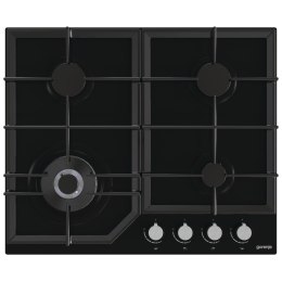 Gorenje | GTW641KB | Hob | Gas on glass | Number of burners/cooking zones 4 | Rotary knobs | Black