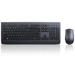 Lenovo | Professional | Professional Wireless Keyboard and Mouse Combo - US English with Euro symbol | Keyboard and Mouse Set | 