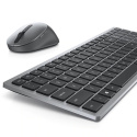 Dell | Keyboard and Mouse | KM7120W | Keyboard and Mouse Set | Wireless | Batteries included | US | Bluetooth | Titan Gray | Num