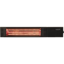 SUNRED | Heater | RDS-15W-B, Fortuna Wall | Infrared | 1500 W | Number of power levels | Suitable for rooms up to m² | Black | 