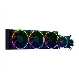 Razer Hanbo Chroma RGB 360mm AIO Liquid Cooler - aRGB Pump Cap Razer | AIO Liquid Cooler | Hanbo Chroma RGB 360mm | W