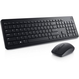 Dell | Keyboard and Mouse | KM3322W | Keyboard and Mouse Set | Wireless | Batteries included | RU | Black | Wireless connection