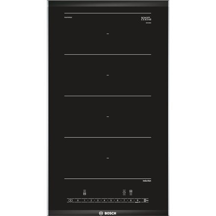Bosch | PXX375FB1E | Hob | Induction | Number of burners/cooking zones 2 | Touch | Timer | Black