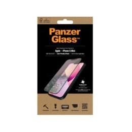 PanzerGlass | Screen protector - glass | Apple iPhone 13 mini | Glass | Black | Transparent