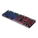 MSI | VIGOR GK71 SONIC RED US | Gaming keyboard | RGB LED light | US | Wired | Black