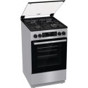 Gorenje | Cooker | GK5C41SJ | Hob type Gas | Oven type Electric | Stainless steel | Width 50 cm | Grilling | Depth 59.4 cm | 62 
