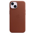 Apple | Back cover for mobile phone - MagSafe compatibility | iPhone 14 | Brown
