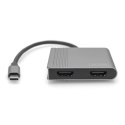 Digitus Video adapter cable | 19 pin HDMI Type A | Female | 24 pin USB-C | Male | Space grey