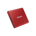 Samsung | Portable SSD | T7 | 2000 GB | N/A "" | USB 3.2 | Red