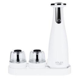 Adler | Electric Salt and pepper grinder | AD 4449w | Grinder | 7 W | Housing material ABS plastic | Lithium | Mills with cerami