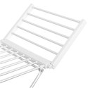 Adler | Foldable electric clothes drying rack | AD 7821 | 220 W | Silver/White | IP22