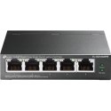TP-LINK | 5-Port Gigabit Easy Smart Switch with 4-Port PoE+ | TL-SG105MPE | Managed L2 | Desktop | 1 Gbps (RJ-45) ports quantity