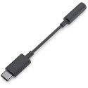 Dell | USB-C to headphone jack adapter | Mini-phone stereo 3.5 mm | Female | Male | 24 pin USB-C | Black