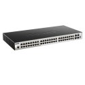 D-Link | Stackable Smart Managed Switch with 10G Uplinks | DGS-1510-52X/E | Managed L2 | Rackmountable | 10/100 Mbps (RJ-45) por