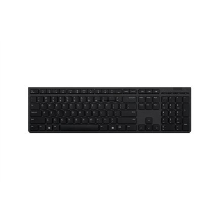 Lenovo | Professional Wireless Rechargeable Keyboard | 4Y41K04074 | Keyboard | Wireless | Lithuanian | Grey | Scissors switch ke