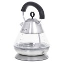 Adler | Kettle | AD 1282 | Electric | 1850 W | 1.5 L | Glass/Stainless steel | 360° rotational base | Inox