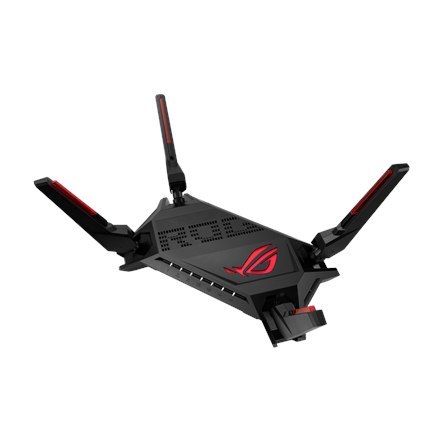 Asus Dual-band Gaming Router GT-AX6000 ROG Rapture 802.11ax 6000 Mbit/s Porty sieciowe Ethernet 5 Wsparcie dla Mesh MU-MiMO Bez 