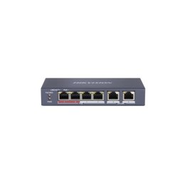 Hikvision Switch DS-3E0106P-E/M (4 Port Fast Ethernet Unmanaged POE