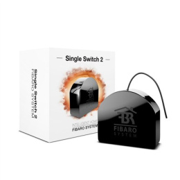 Fibaro | Single Switch 2 | Z-Wave | Black
