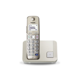 Panasonic | Cordless | KX-TGE210FXN | Built-in display | Caller ID | Champagne | Conference call | Phonebook capacity 150 entrie
