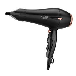 Adler | Hair Dryer | AD 2244 | 2000 W | Number of temperature settings 3 | Ionic function | Diffuser nozzle | Black