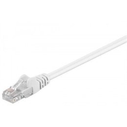 Goobay | CAT 5e | Network cable | Unshielded twisted pair (UTP) | Male | RJ-45 | Male | RJ-45 | White | 10 m