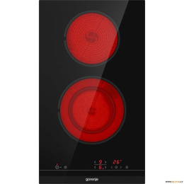 Gorenje | ECT322BCSC | Hob | Vitroceramic | Number of burners/cooking zones 2 | Touch | Timer | Black | Display