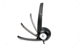 Logitech | Computer headset | H390 | Built-in microphone | USB Type-A | Black