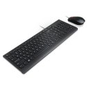 Lenovo | Black | Essential | Essential Wired Keyboard and Mouse Combo - Russian | Keyboard and Mouse Set | Wired | RU | Black