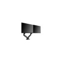 ICY BOX IB-MS304-T, Monitor stand with desk mounted base, for two screens, size up to 27'' Raidsonic