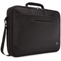 Case Logic | Fits up to size 17.3 "" | Advantage | Messenger - Briefcase | Black | Shoulder strap