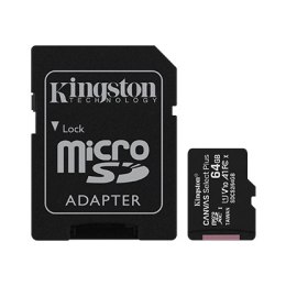 Kingston | Canvas Select Plus | UHS-I | 64 GB | MicroSDXC | Flash memory class 10 | SD Adapter
