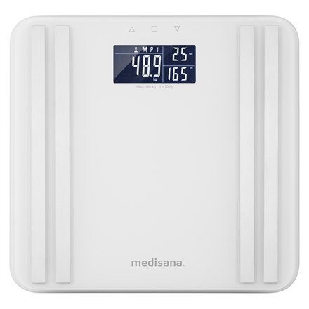 Medisana | Body Analysis Scale | BS 465 | Auto power off | Body fat analysis | Body water percentage | Maximum weight (capacity)
