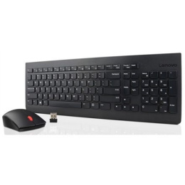 Lenovo | Essential | Essential Wireless Keyboard and Mouse Combo - US English with Euro symbol | Keyboard and Mouse Set | Wirele