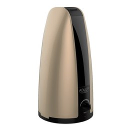 Humidifier Adler AD 7954 Gold, Type Ultrasonic, 18 W, Humidification capacity 100 ml/hr, Water tank capacity 1 L, Suitable for 