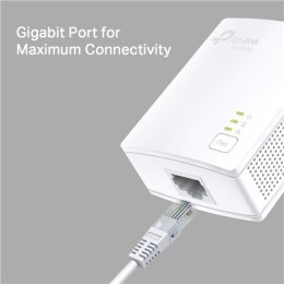 TP-LINK Gigabit Powerline Starter Kit TL-PA7017 KIT 10/100/1000 Mbit/s, Ethernet LAN (RJ-45) ports 1, No Wi-Fi, Data transfer ra