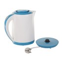 Kettle Adler | AD 1244 | Standard kettle | 2000 W | 2.5 L | Plastic | 360° rotational base | White