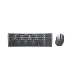 Dell Keyboard and Mouse KM7120W Wireless, 2.4 GHz, Bluetooth 5.0, Keyboard layout Nordic, Titan Gray