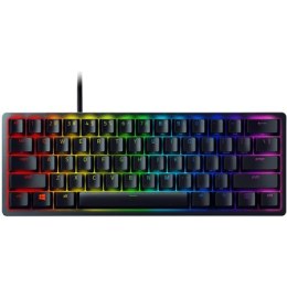 Razer Huntsman Mini, klawiatura gamingowa, oświetlenie LED RGB, US, czarna, przewodowa