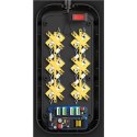 ColorWay CW-CHE64B Power Socket Colorway:6 plugs/4USB Black 2M