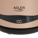 Adler | Kettle | AD 1295 | Electric | 2200 W | 1.7 L | Stainless steel | 360° rotational base | Golden