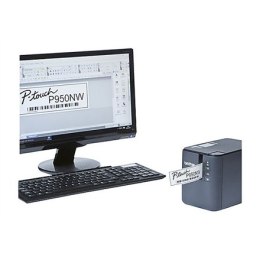 Brother PTP950NW Mono, Thermal transfer, PC Professional label printer, Wi-Fi, Black