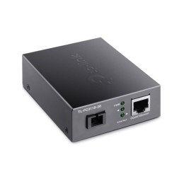 TP-LINK Gigabit Single-Mode WDM Media Converter TL-FC311B-20 Gigabit SC Fiber Port, 10/100/1000 Mbps RJ45 Port (Auto MDI/MDIX)