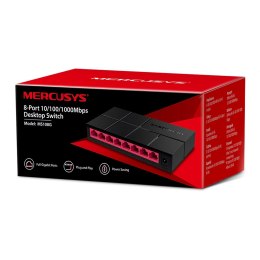 Mercusys Switch MS108G Unmanaged, Desktop, Power supply type External, Ethernet LAN (RJ-45) ports 8